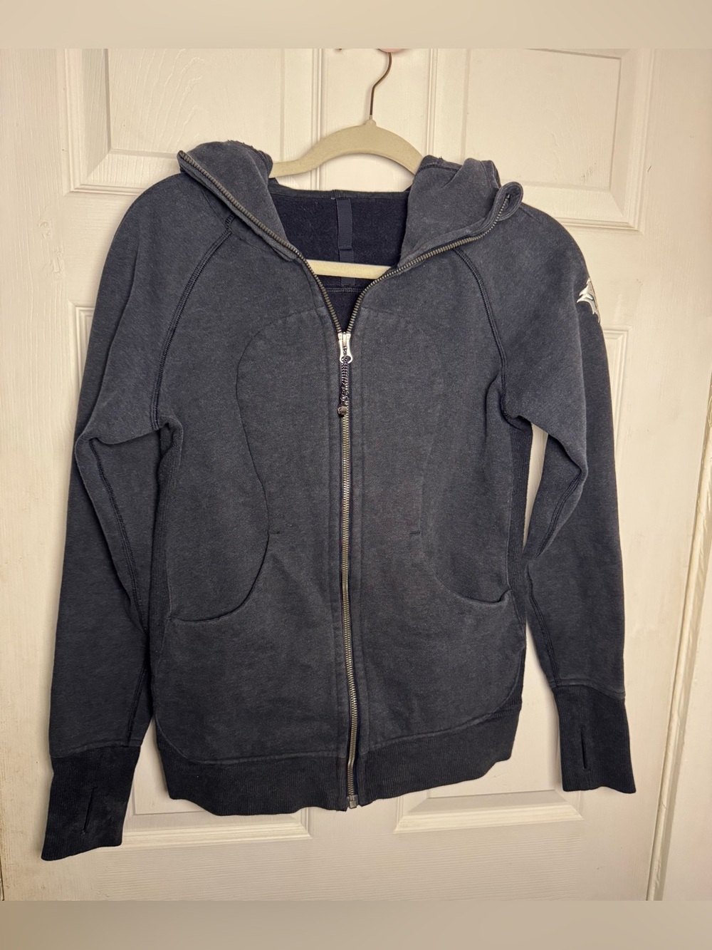 Lululemon Athletica Scuba Full Zip Hoodie Bomber Heavy weight Fleece Jacket